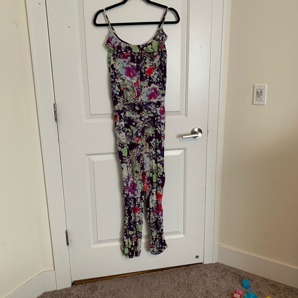 Floral jumpsuit